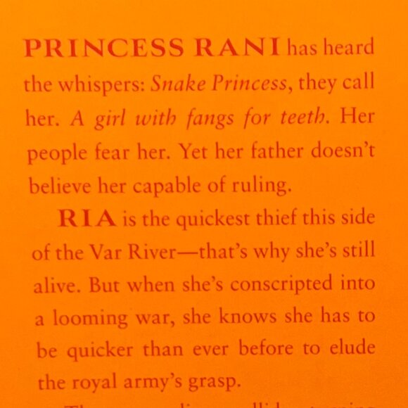 Sisters of the Snake by Sarena and Sasha Nanua ~ YA Fantasy Fiction Novel Magic - Picture 7 of 10